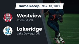 Recap: Westview  vs. Lakeridge  2022
