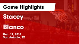 Stacey  vs Blanco  Game Highlights - Dec. 14, 2018