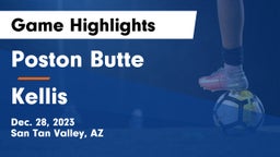 Poston Butte  vs Kellis Game Highlights - Dec. 28, 2023