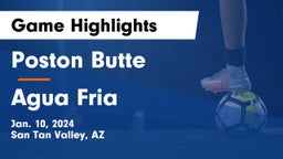 Poston Butte  vs Agua Fria  Game Highlights - Jan. 10, 2024
