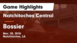 Natchitoches Central  vs Bossier  Game Highlights - Nov. 20, 2018