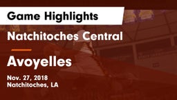 Natchitoches Central  vs Avoyelles  Game Highlights - Nov. 27, 2018