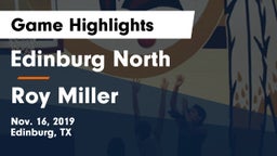 Edinburg North  vs Roy Miller  Game Highlights - Nov. 16, 2019