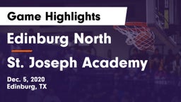 Edinburg North  vs St. Joseph Academy  Game Highlights - Dec. 5, 2020