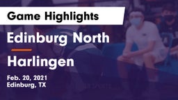 Edinburg North  vs Harlingen  Game Highlights - Feb. 20, 2021