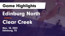 Edinburg North  vs Clear Creek  Game Highlights - Nov. 18, 2022