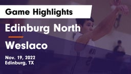 Edinburg North  vs Weslaco  Game Highlights - Nov. 19, 2022