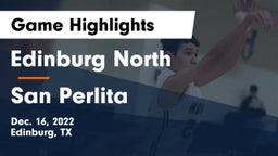 Edinburg North  vs San Perlita  Game Highlights - Dec. 16, 2022