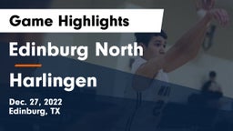 Edinburg North  vs Harlingen  Game Highlights - Dec. 27, 2022