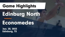 Edinburg North  vs Economedes  Game Highlights - Jan. 20, 2023