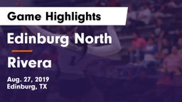 Edinburg North  vs Rivera  Game Highlights - Aug. 27, 2019