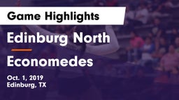 Edinburg North  vs Economedes  Game Highlights - Oct. 1, 2019