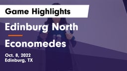 Edinburg North  vs Economedes  Game Highlights - Oct. 8, 2022