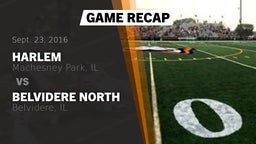 Recap: Harlem  vs. Belvidere North  2016