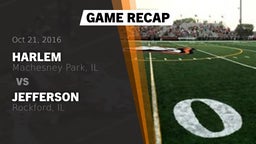 Recap: Harlem  vs. Jefferson  2016