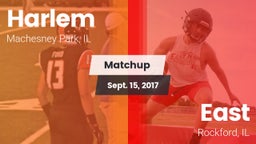 Matchup: Harlem  vs. East  2017