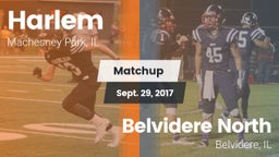 Matchup: Harlem  vs. Belvidere North  2017