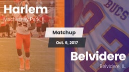 Matchup: Harlem  vs. Belvidere  2017