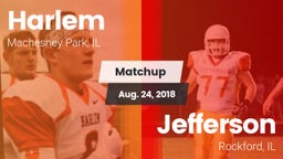 Matchup: Harlem  vs. Jefferson  2018