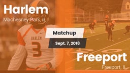 Matchup: Harlem  vs. Freeport  2018