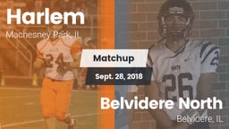 Matchup: Harlem  vs. Belvidere North  2018