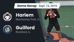 Recap: Harlem  vs. Guilford  2019