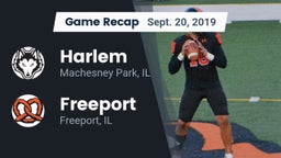 Recap: Harlem  vs. Freeport  2019