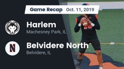 Recap: Harlem  vs. Belvidere North  2019