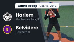Recap: Harlem  vs. Belvidere  2019