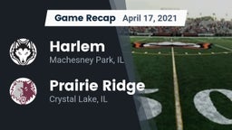 Recap: Harlem  vs. Prairie Ridge  2021