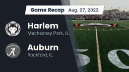 Recap: Harlem  vs. Auburn  2022