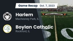 Recap: Harlem  vs. Boylan Catholic  2023