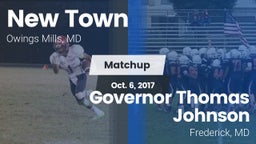 Matchup: New Town  vs. Governor Thomas Johnson  2017