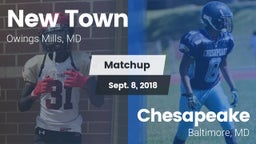 Matchup: New Town  vs. Chesapeake  2018