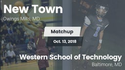 Matchup: New Town  vs. Western School of Technology 2018