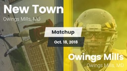 Matchup: New Town  vs. Owings Mills  2018
