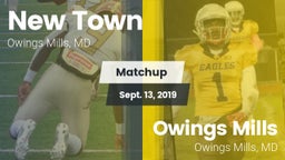 Matchup: New Town  vs. Owings Mills  2019