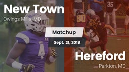 Matchup: New Town  vs. Hereford  2019