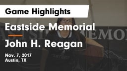 Eastside Memorial  vs John H. Reagan  Game Highlights - Nov. 7, 2017