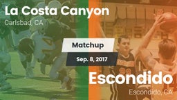 Matchup: La Costa Canyon vs. Escondido  2017