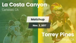Matchup: La Costa Canyon vs. Torrey Pines  2017
