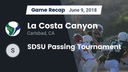 Recap: La Costa Canyon  vs. SDSU Passing Tournament 2018