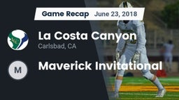 Recap: La Costa Canyon  vs. Maverick Invitational 2018