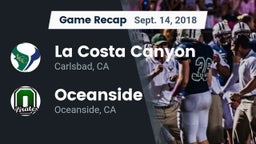 Recap: La Costa Canyon  vs. Oceanside  2018