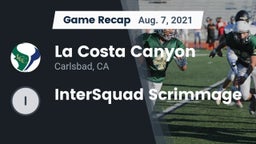 Recap: La Costa Canyon  vs. InterSquad Scrimmage 2021