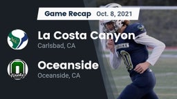 Recap: La Costa Canyon  vs. Oceanside  2021