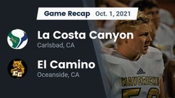 Recap: La Costa Canyon  vs. El Camino  2021