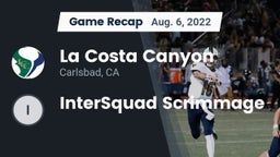 Recap: La Costa Canyon  vs. InterSquad Scrimmage 2022