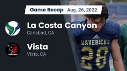 Recap: La Costa Canyon  vs. Vista  2022