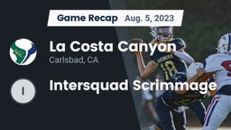 Recap: La Costa Canyon  vs. Intersquad Scrimmage 2023